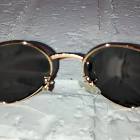 Heart-Shaped Gold Sunglasses
**DONATING IN APRIL** - Picture 7 of 10
